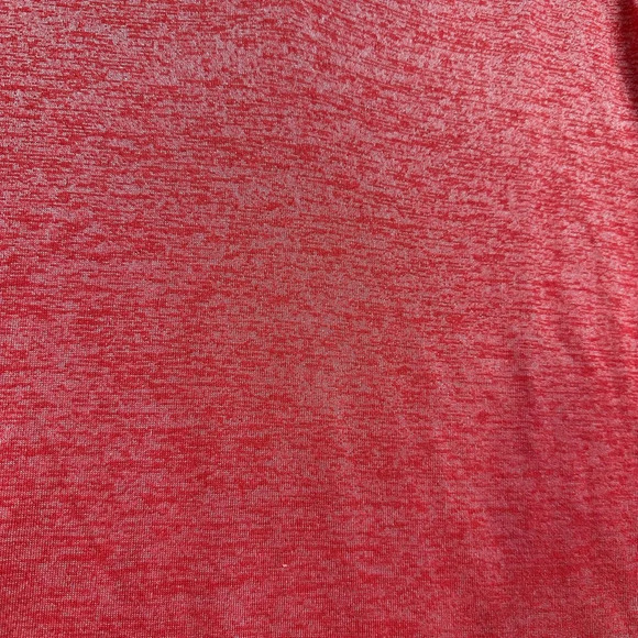 White House Black Market Red Flutter Sleeve Fitted Tee - Picture 4 of 5